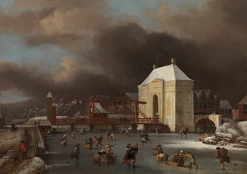 By the Heilige Wegs Poort in Amsterdam